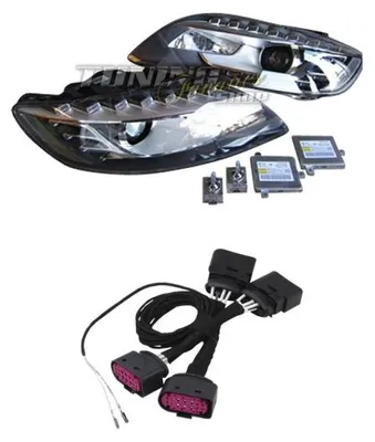 Produktbild von Original Valeo Facelift Xenon Scheinwerfer LED TFL + ADAPTER für Audi Q7 4L