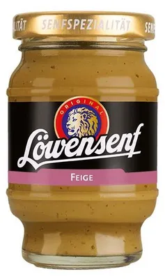 Produktbild von Löwensenf Senfspezialität Feige Tönnchen - 12x 100ml
