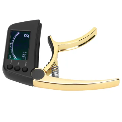 Zdjęcie produktu dla Guitar Capo Tuner, 2 w 1 Guitar Capo Tuner, Guitar Capo Tuner Clip, Guitar Capo, Guitar Tuner Clip, Tuner
