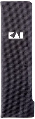 Messerschutz Größe S, 17 x 4,8 cm, mit Magnetverschluss, schwarz
