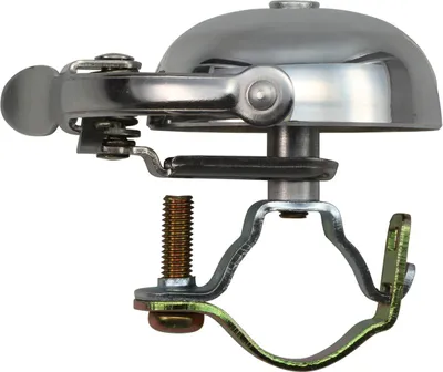 Produktbild von Crane Bell Mini Suzu Polished Silver 45 mm Fahrradklingel