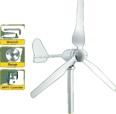 Obrázek produktu pro Generátor větrné turbíny, jmenovitý výkon 2000W, vysoká účinnost, 2KW S regulátorem, 48V