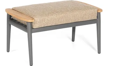 Produktbild von Sonnenpartner MONTGOMERY Hocker Fußhocker Sitzhocker Teakholz 48 x 77 x 44 cm