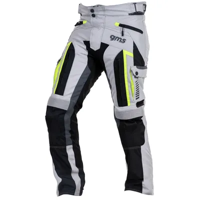 Immagine prodotto di gms Everest pantaloni in tessuto grigio / nero / giallo uomo 3XL