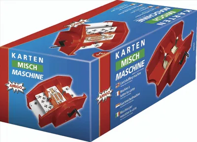 Produktbild von Kartenmischmaschine (rot)