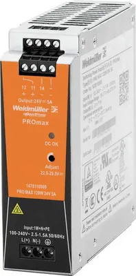 Obrázok produktu pre Weidmüller GleichstromversorgungPROtop PRO TOP3 240W 24V 10A