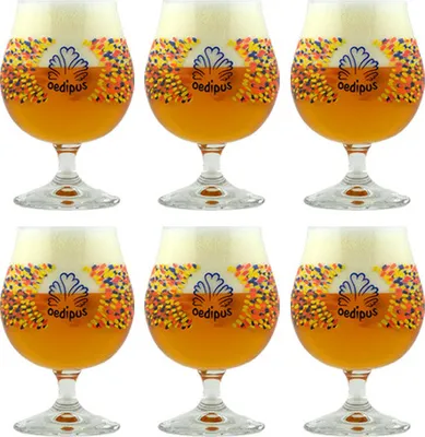 Produktbild von Oedipus - Bierglas 250 ml - 6 stück
