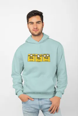 Produktbild von D&B Uni Hoodie MO00032 Minions MintGrün-Größe XL
