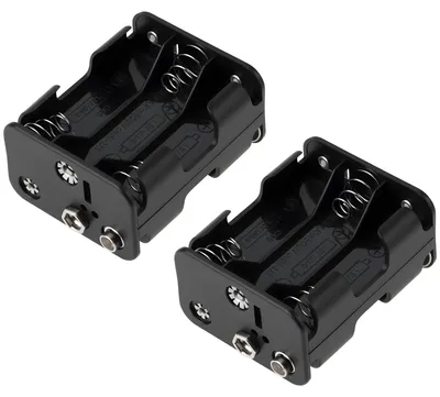Productafbeelding van Batterijhouder voor 9V Batterijen, 2 Stuks