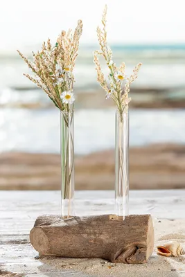 Obrázok produktu pre Gilde Vase, drevo, prírodná farba, balenie 8 ks, výška: 16,00 cm, šírka: 15,00 cm, hĺbka: 7,00 cm, kód: 59092, Obrázok generovaný UI