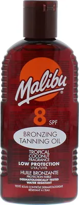 Obrázok produktu pre Malibu opaľovací olej SPF8 200ml