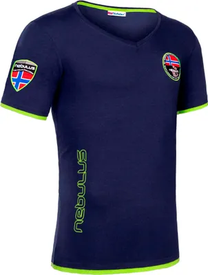 Productafbeelding van Nebulus T-Shirt POWERS, herenmodel, shirt, T-shirt, V-hals, artikelnummer P4069, marineblauw, maat XL