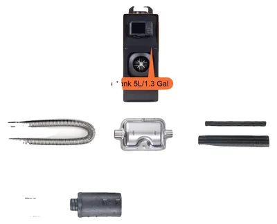Image de Chauffage d'appoint diesel,Bluetooth, design portable, type vertical