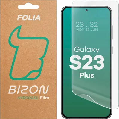 Produktbild von Hydrogel Folie für den Bildschirm für Galaxy S23 Plus, Bizon Glass Hydrogel Front, 1 Stück
