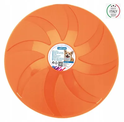 Immagine prodotto di Nobleza, giocattolo frisbee per cani, colore arancione, 23,5 cm