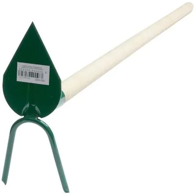 Image de Balai pointu 2 dents, avec manche 100 cm, FED