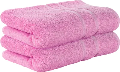 Obrázek produktu pro StickandShine, sada 2 ks prémiových froté osušek 100 x 150 cm v růžové barvě, gramáž 500 g/m², 100 % bavlna