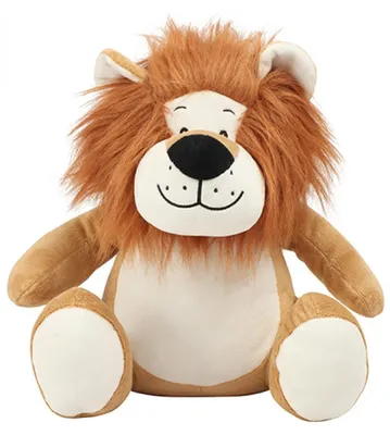 Image de Mumbles MM569 | Zippie Lion, rembourrage amovible - Couleur : Brown - Taille : One Size