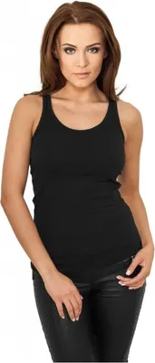 Immagine prodotto di Urban Classics - Canotta in jersey da donna nera - L