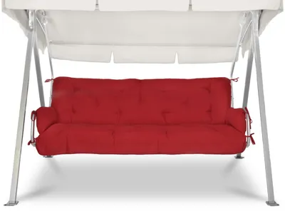 Produktbild von Beautissu Sitzkissen für Hollywoodschaukel Flair HS, 180x50x8cm, Rot