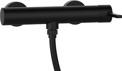 Produktbild von Sapho ICONIC Wand-Duscharmatur, Schwarz matt