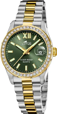 Produktbild von Lotus Damen Uhr Classic Luxus Elegant Edelstahl Armbanduhr silber gold UL18978/2