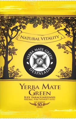 Obrázek produktu pro Mate Green Despalada tea 50 g - brazilská yerba, sušená na vzduchu - maté čaj bez přísad
