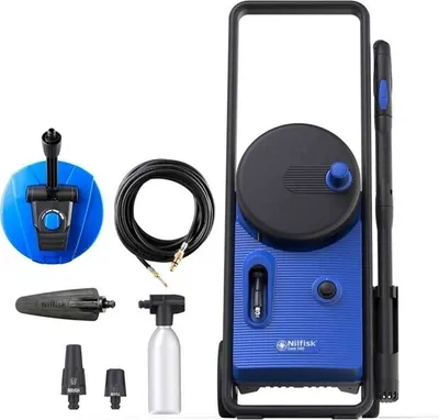 Produktbild von Nilfisk Core 140-8 PowerControl In-Hand PAD EU Hochdruckreiniger Senkrecht Elektro 474 l/h 1800 W Blau