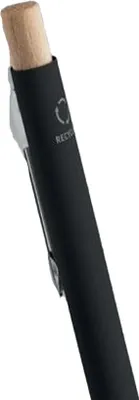 Produktbild von MidOcean - Kugelschreiber "Bergamo", Recyceltes Aluminium MO617 (Einheitsgröße) (Schwarz)