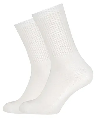 Produktbild von Bamboo Basics Outdoor Socken Senna - White - 2-Pack, Farbe:White, Größe:41-46