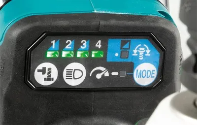 Image de Makita DTW300RTJ - Clé à chocs - sans fil - 4 vitesses - carré d'entraînement 1/2 pouce - 580 N-m