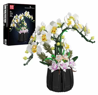Produktbild von Kopie von 24108 - Orchideen im Topf (Mould King) #1