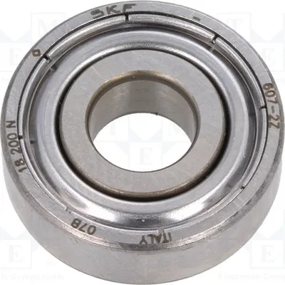 Produktbild von 1x Lager: Kugel einreihig ØInn: 7mm ØAußen: 19mm W: 6mm Lager 607-2Z SKF Wälzlager