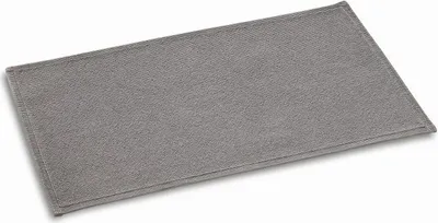 Image de Tapis de bain PLAIN 60x90cm, galet, de Rhomtuft