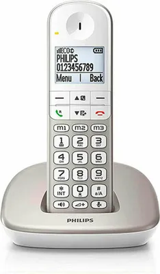 Obrázek produktu pro Bezdrátový telefon Philips XL4901S/23/ stříbrný a bílý