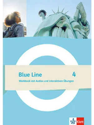 Obrázek produktu pro Blue Line 4. Workbook mit Audios und interaktiven Übungen Klasse 8