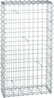 Produktbild von Gabione Steingabione Steinkorb 100x50x20 cm Drahtkorb Mauer 5x10 Drahtzaun Zaun