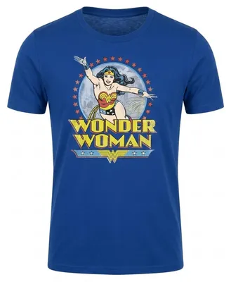 Produktbild von Wonder Woman - "Star Of Paradise Island" T-Shirt für Herren/Damen Uni TV35618 (M) (Königsblau)
