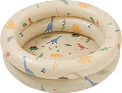 Obrázok produktu pre Nafukovací bazén Baby Retro fúkanie plávanie Rodina roztomilý štýl zahustené vody béžová Dinosaurus