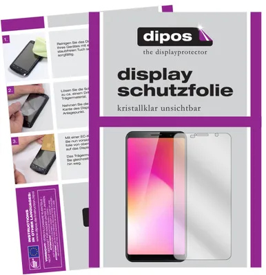 Produktbild von 2x Schutzfolie für Cubot Power klar Displayschutzfolie Folie Display Schutz