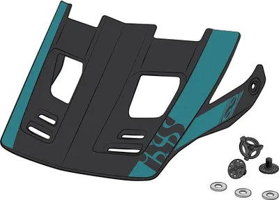 Produktbild von IXS Sports Division iXS Visor + Pins Xact Evo XS Lagoon - Ersatzvisier für op....