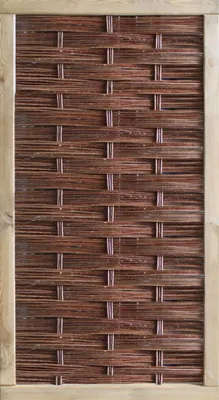 Produktbild von T&J LABO-3D Weidengeflechtzaun 94x180 geschlossen