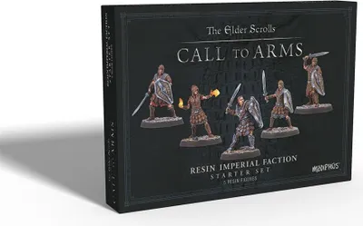 Obrázek produktu pro The Elder Scrolls Call To Arms Imperial Legion Resin Faction Starter Set - rozšíření pro hru miniatur - ENG Edition