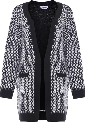 Immagine prodotto di Maglione da donna SIDONA - nero bianco, XS/S