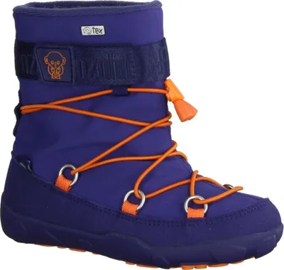 Obrázok produktu pre Affenzahn Snowy Elephant AFZ-SSW snehové topánky, modré, textilné, nepremokavé, vegánske - barefoot topánky KINDER, modré