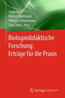 Obrázek produktu pro Biologiedidaktische Forschung: Erträge für die Praxis