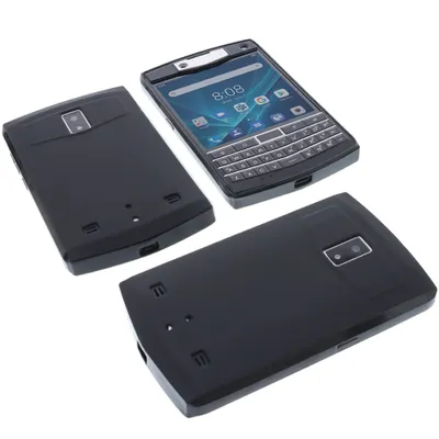Produktbild von foto-kontor Hülle kompatibel mit Unihertz Titan Tasche Gummi TPU Schutz Handytasche schwarz