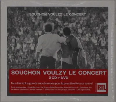 Obrázok produktu pre Alain Souchon & Laurent Voulzy: Le Concert (Deluxe Edition) (Digisleeve) -   - (CD / L)