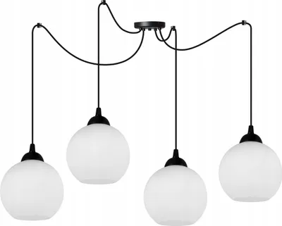 Obrázek produktu pro Klasická Závěsná Lampy S Skleněným Stínidlem
