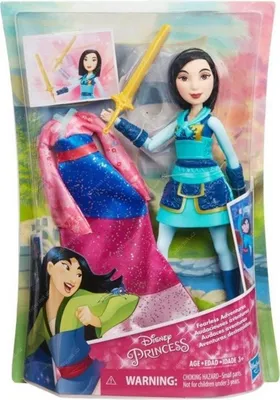 Image de Hasbro Disney Princess panenka Mulan E2065
